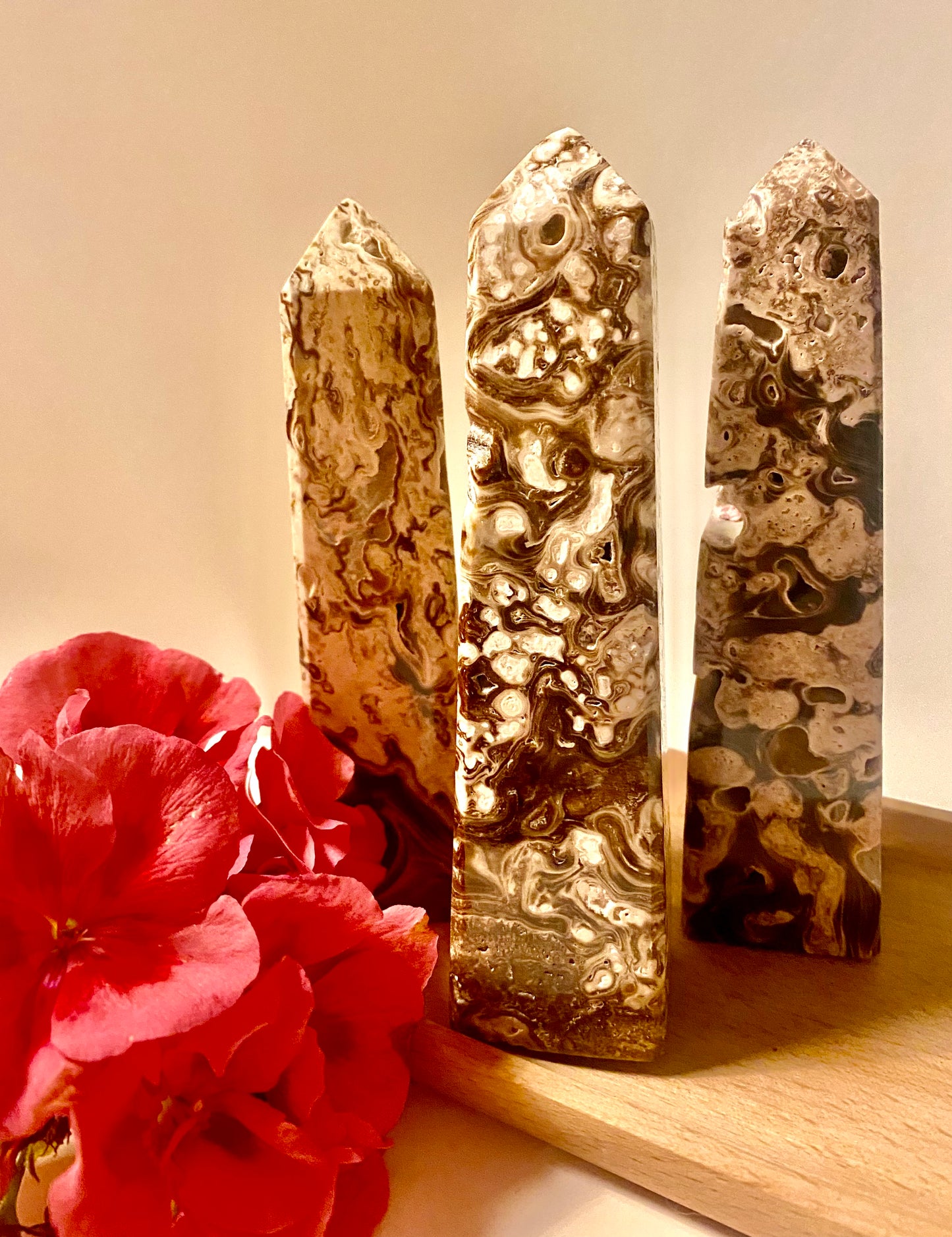 Chocolate Calcite Towers