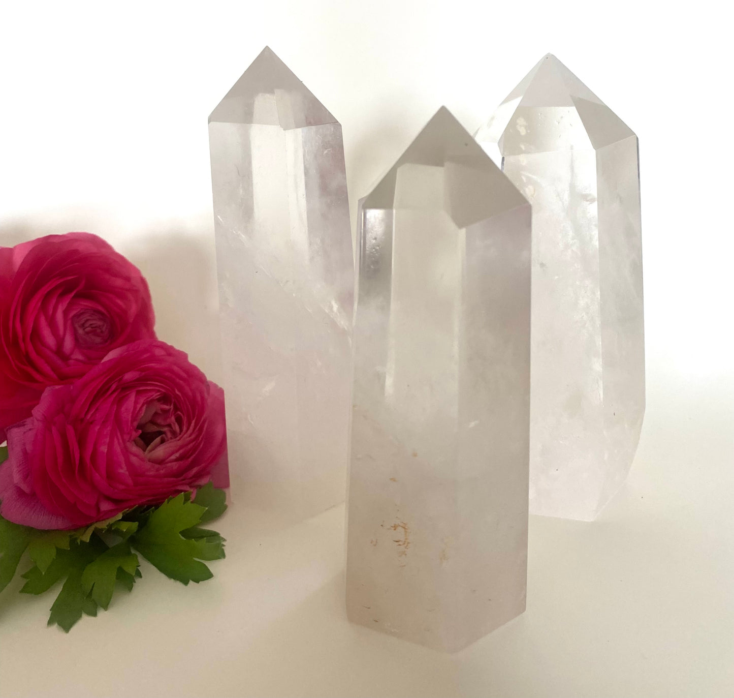 Clear Quartz Tower