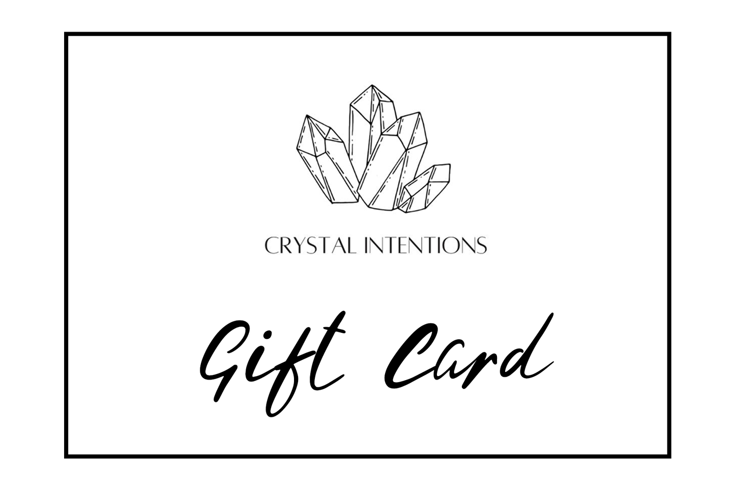 Crystal Intentions Gift Card