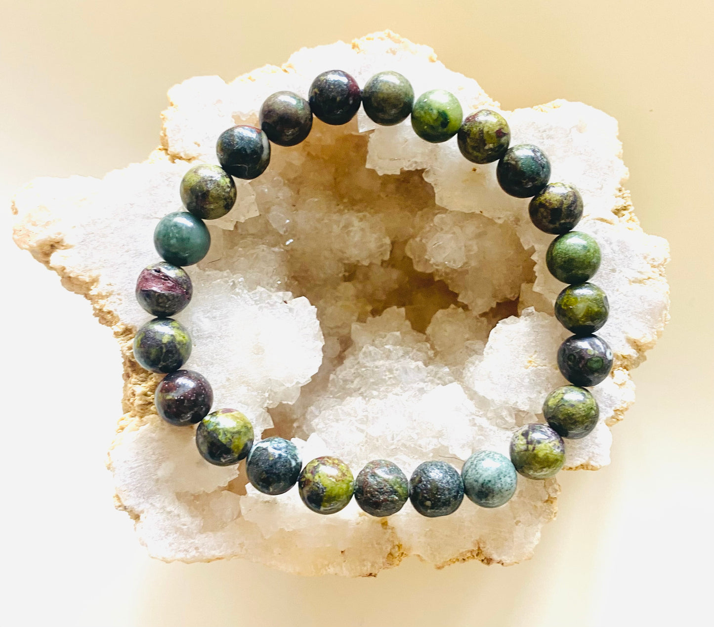 Dragons Blood 8mm Crystal Bracelet