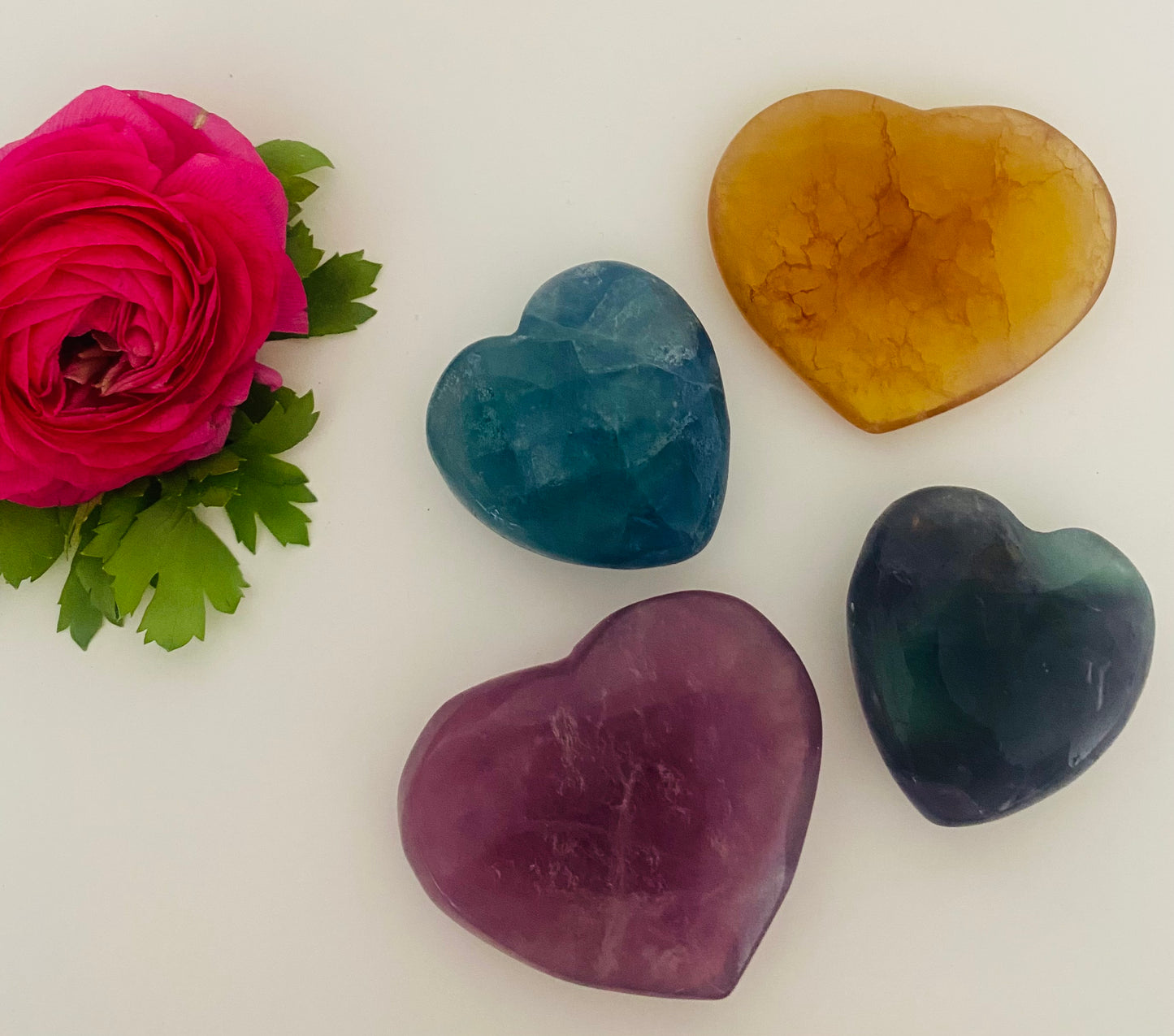 Fluorite Hearts