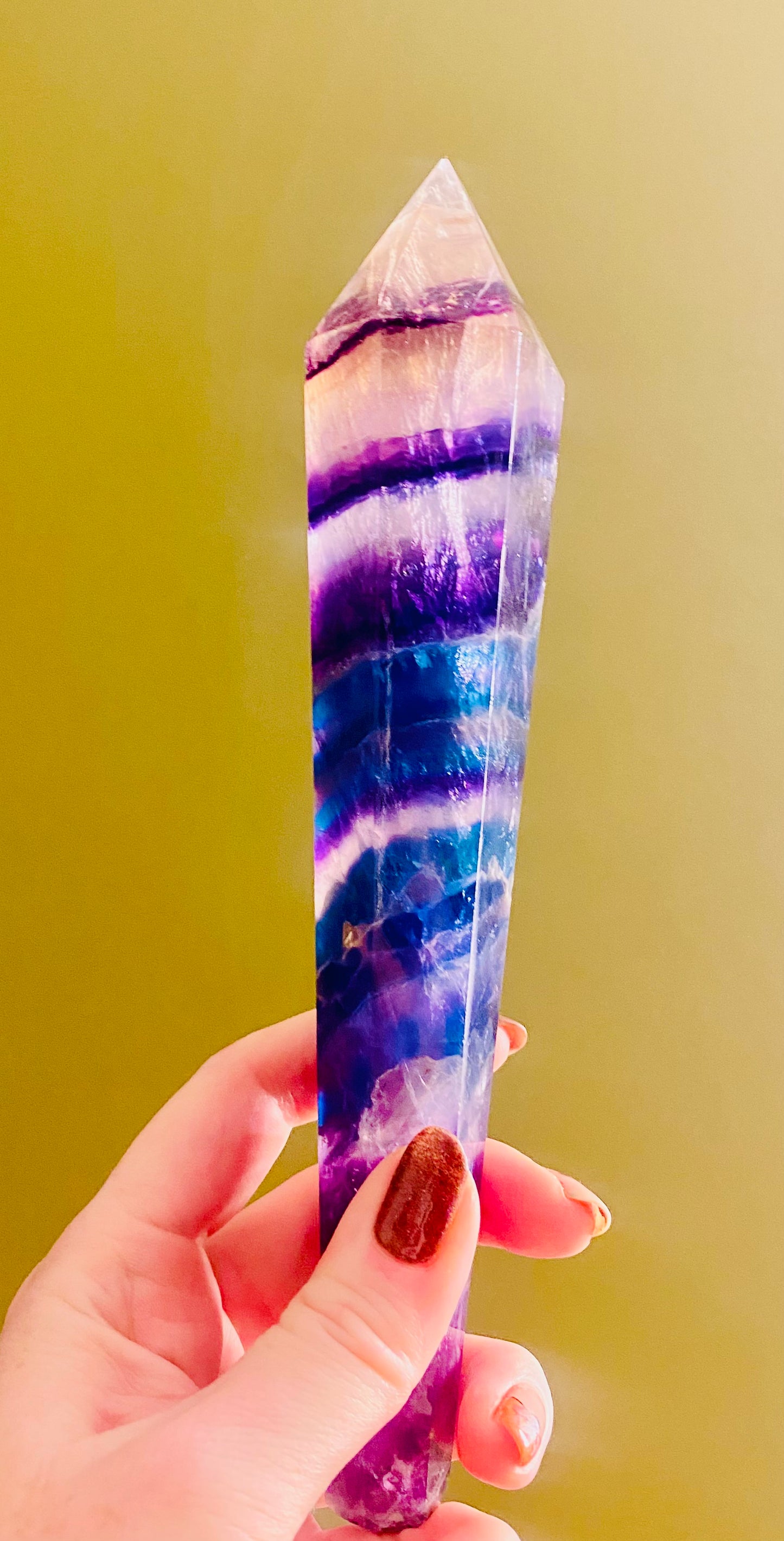 Large Fluorite Sceptre Points