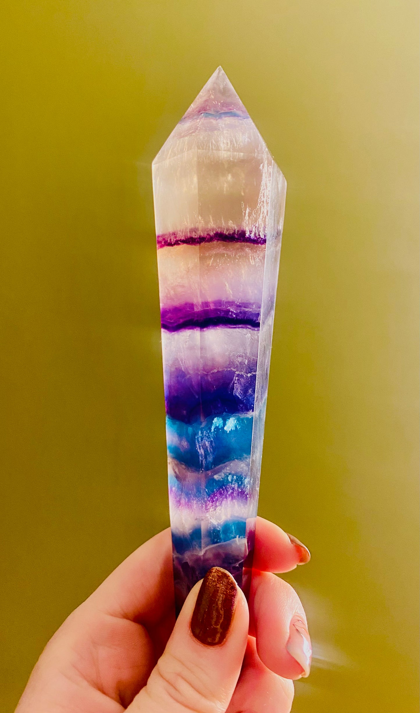 Large Fluorite Sceptre Points