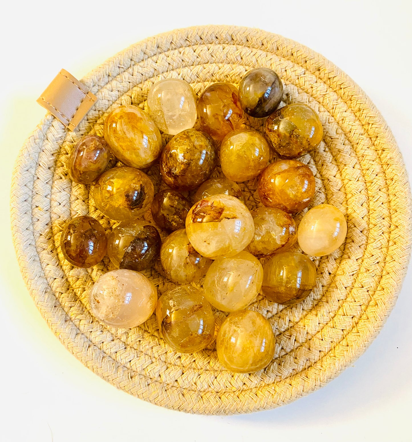 Golden Healer Tumble Stones