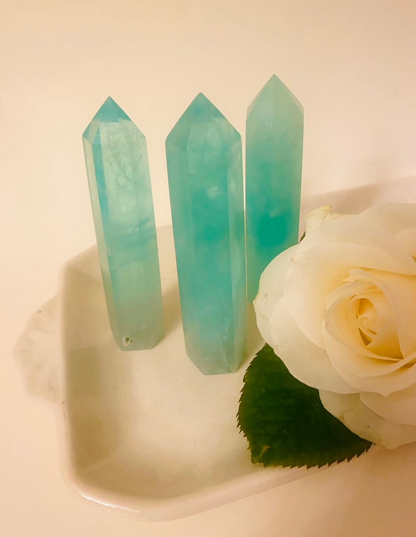 Green Fluorite Towers