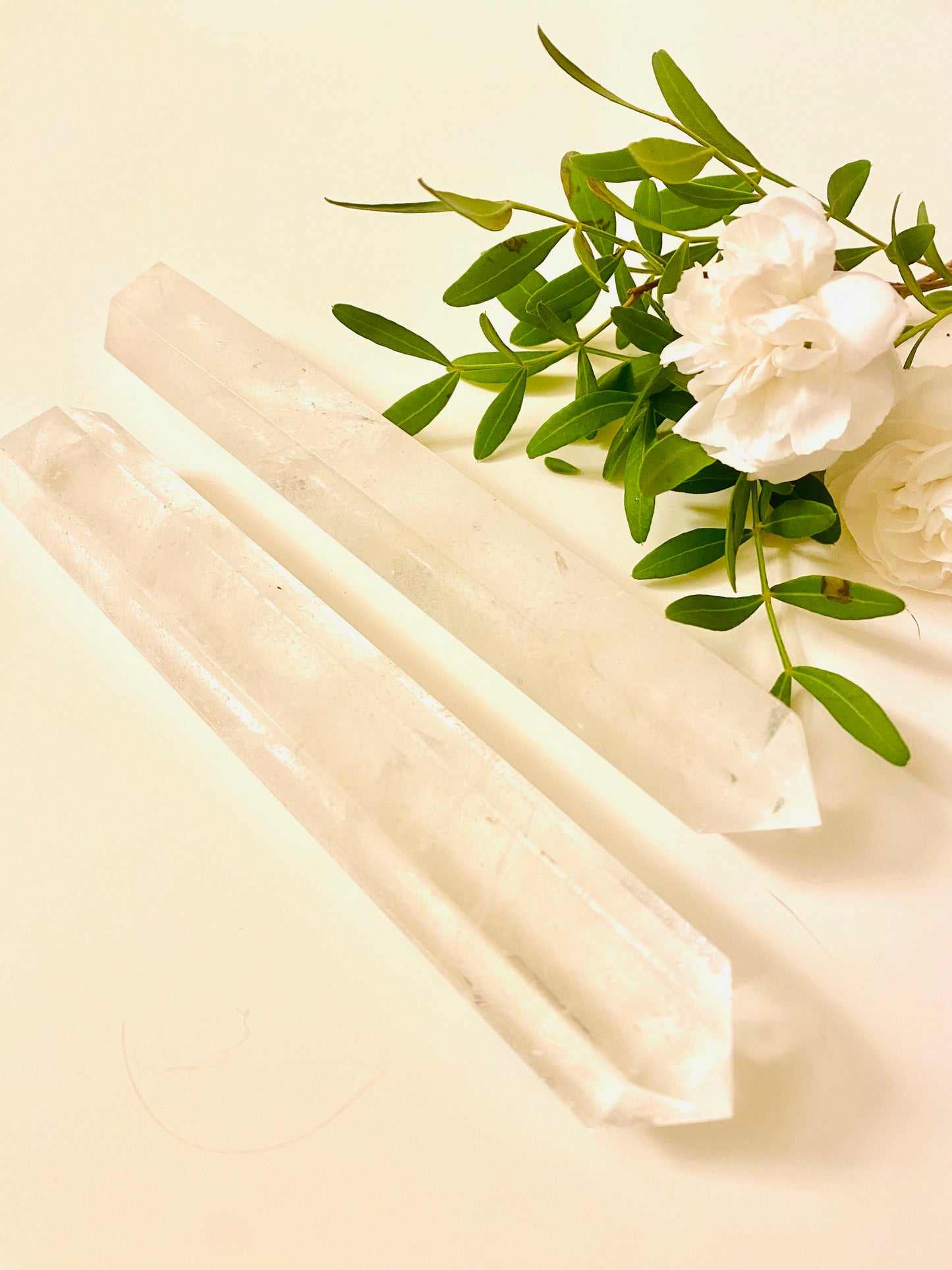 Clear Quartz Crystal Wand Points