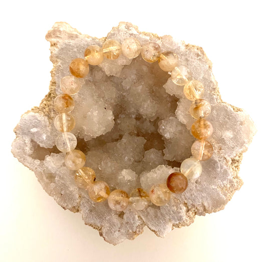 Citrine 8mm Bracelet