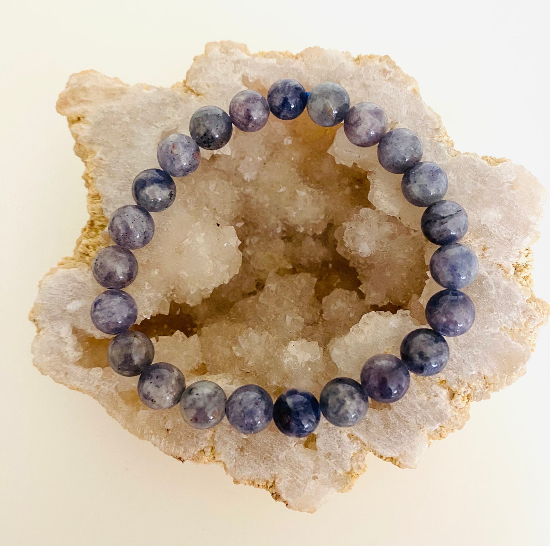 Star Dust outlet Sunstone Iolite 6mm 8mm Twilight Sparkling Bracelet Rare Lepidocrocite