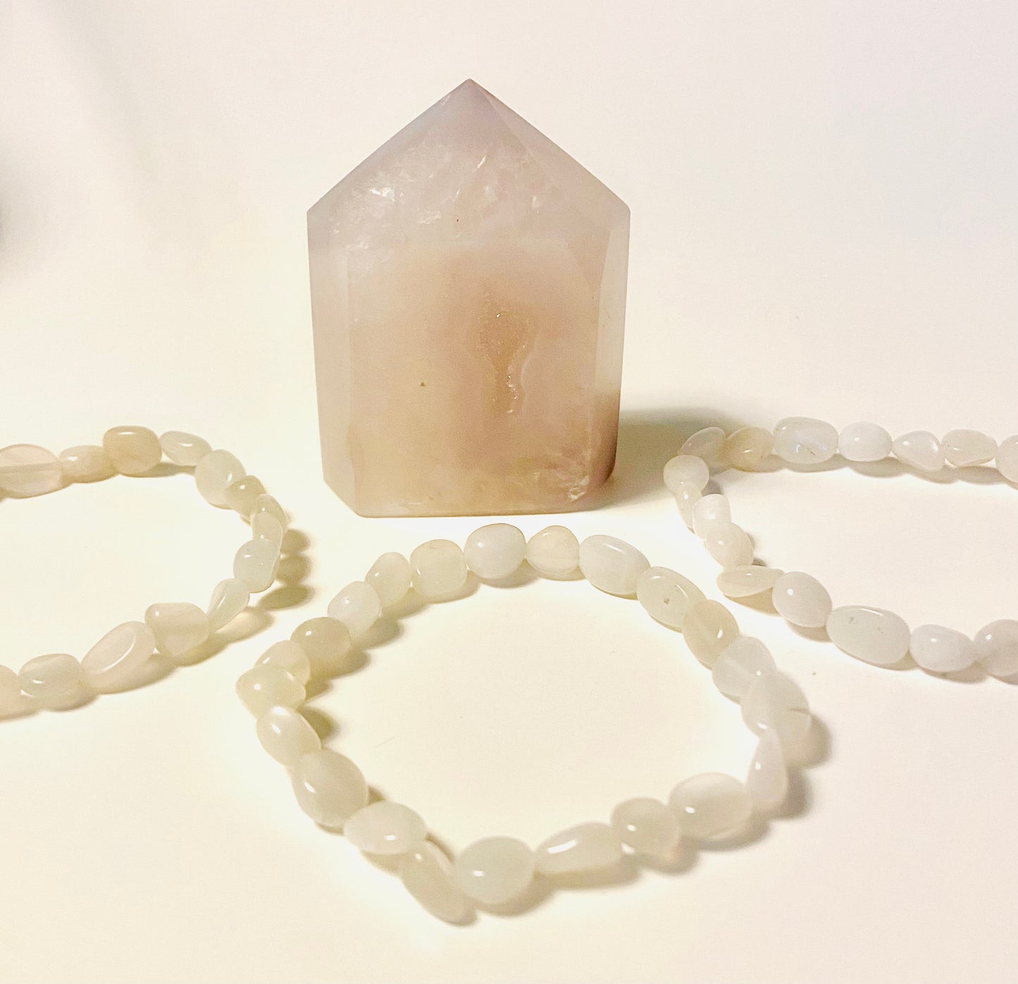 Moonstone Chip Bracelets